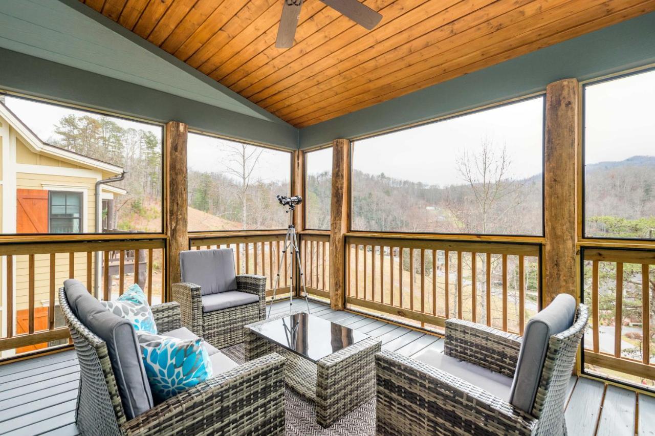 Cullowhee Home With Game Room, Wraparound Decks 외부 사진