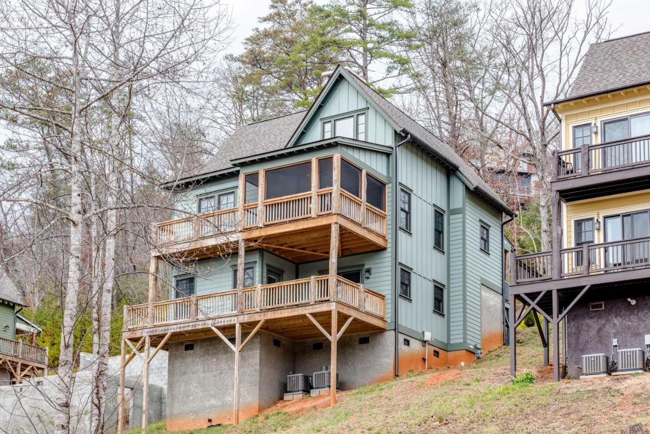 Cullowhee Home With Game Room, Wraparound Decks 외부 사진